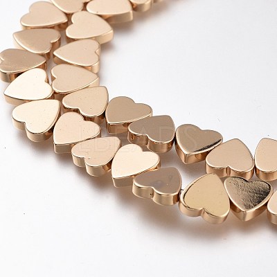 Non-magnetic Synthetic Hematite Beads Strands G-A181-A02KCG-1