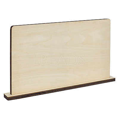 Wood Earring Display Card Holders ODIS-WH0072-01-1