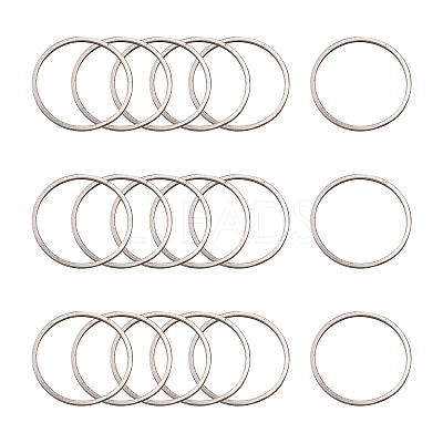 Non-Tarnish 304 Stainless Steel Linking Ring LS-X-STAS-S079-12C-A-1