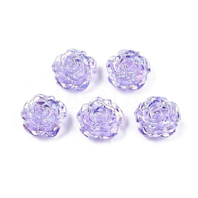 Transparent ABS Plastic Beads KY-G019-01C-1