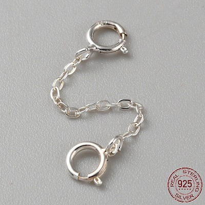 Sterling Silver Chain Extender STER-WH0010-35B-S-1
