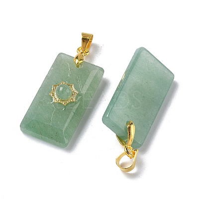 Natural & Synthetic Mixed Stone Faceted Pendants G-A298-01G-1