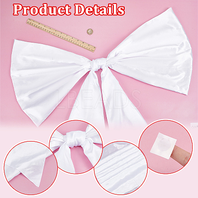 Cloth Big Bowknot Ornaments DIY-WH0308-957B-1