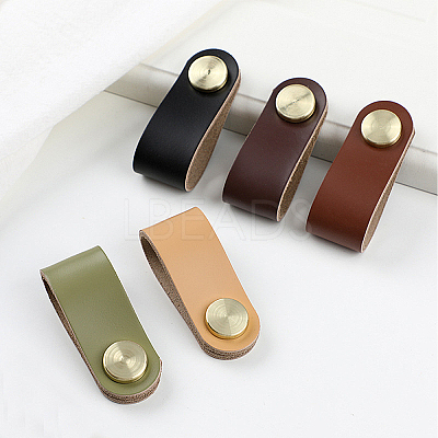 Leather Handle DIY-WH0182-20F-1