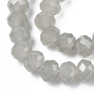 Glass Beads Strands EGLA-A034-J8mm-D10-1