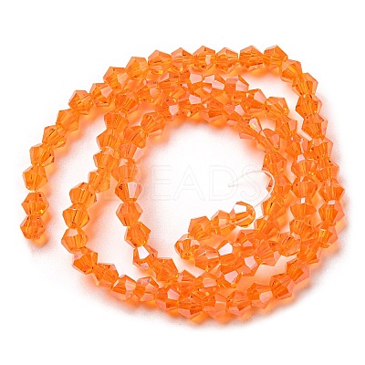 Transparent Electroplate Glass Beads Strands LS-EGLA-A039-T2mm-A11-1