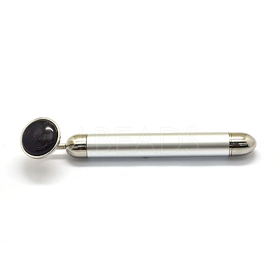 Natural Obsidian Electric Massage Sticks G-E515-13K-1