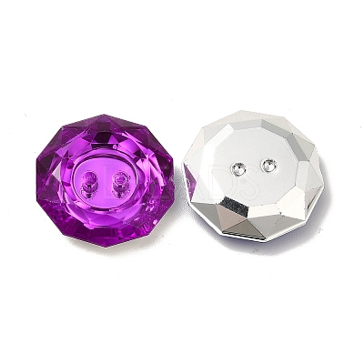 Acrylic Rhinestone Buttons BUTT-MSMC001-M3-1