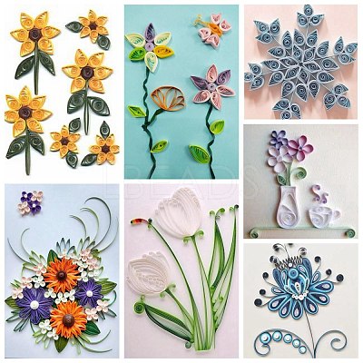 Quilling Paper Strips DIY-J001-3mm-B12-1