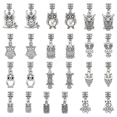 Alloy European Dangle Charms FIND-WH0199-493AS-1