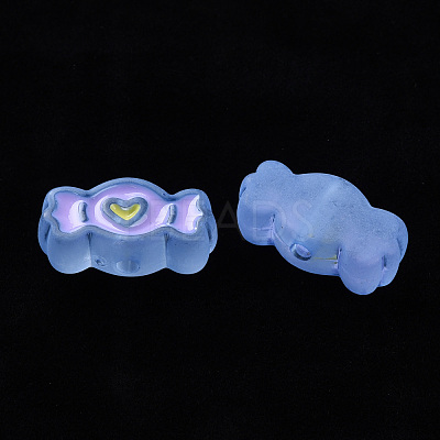 Transparent Acrylic Beads MACR-S374-05B-04-1