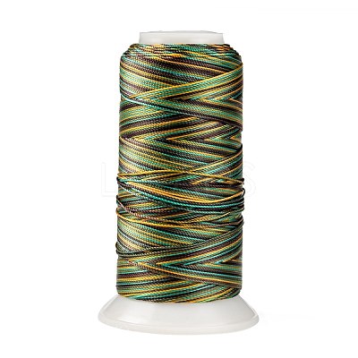 Segment Dyed Round Polyester Sewing Thread OCOR-Z001-B-12-1