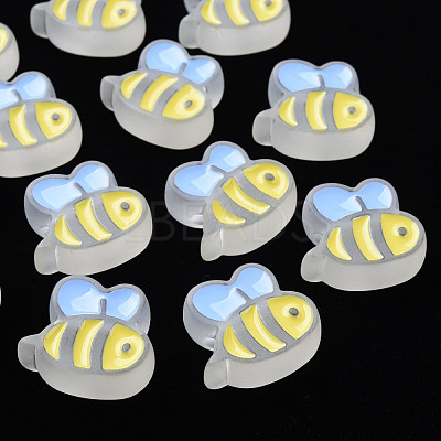Transparent Acrylic Beads MACR-S374-06B-07-1