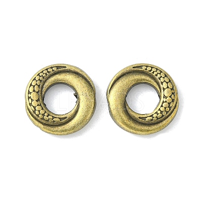 Tibetan Style Alloy Donut Bead Frames LS-TIBEB-5723-AB-NR-1