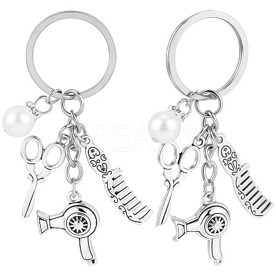 20Pcs Daily Use Subject Keychains KEYC-SC0002-07-1