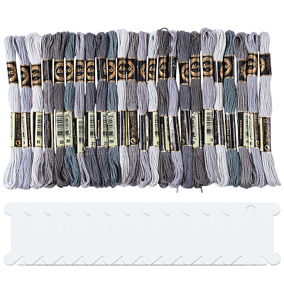 6-Ply Polyester Embroidery Floss OCOR-CY0002-03A-06-1