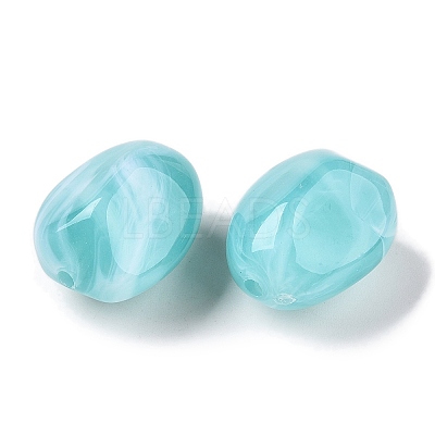 Opaque Acrylic Beads OACR-N137-36F-1