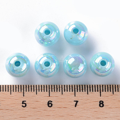 Opaque Acrylic Beads MACR-S370-D10mm-A07-1