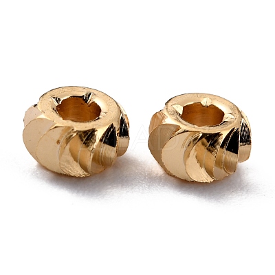 Brass Beads KK-O133-302B-G-1