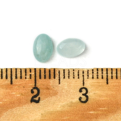 Natural White Jade Cabochons G-A094-01A-30-1