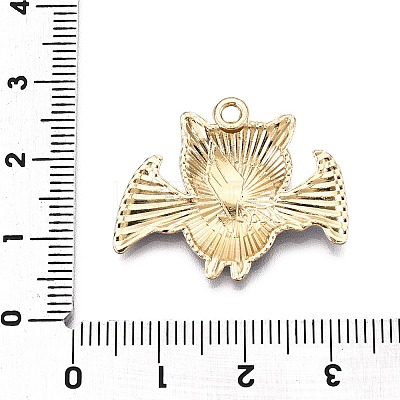 Halloween Theme Rack Plating Alloy Enamel Pendants X1-ENAM-N056-393C-KCG-1