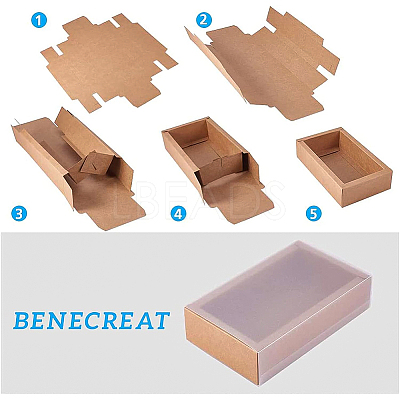 Kraft Paper Jewelry Boxes CON-WH0068-65E-1