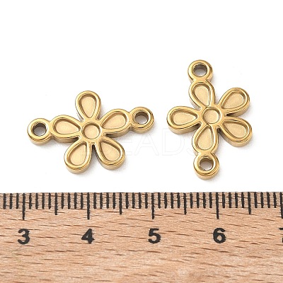 304 Stainless Steel Connector Cabochon Settings STAS-H240-36G-1