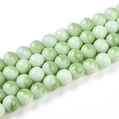 Baking Paint Glass Beads X1-DGLA-N012-8mm-04-1