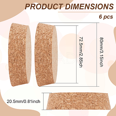 Wood Cork Stopper FIND-WH0110-749B-1