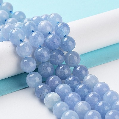 Dyed Natural Malaysia Jade Beads Strands X-G-G021-02C-07-1