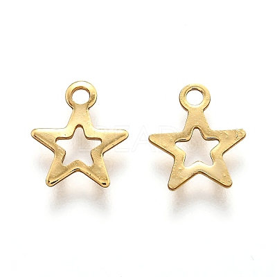 201 Stainless Steel Charms STAS-B001-28A-G-1