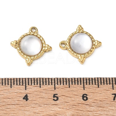 Natural Freshwater Shell Pendants SA-CBA11D7-09A-G-1