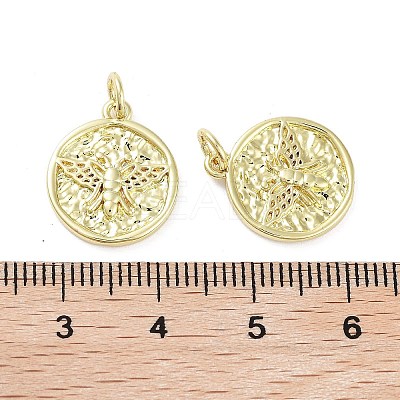 Rack Plating Brass Pendants KK-H474-08G-1