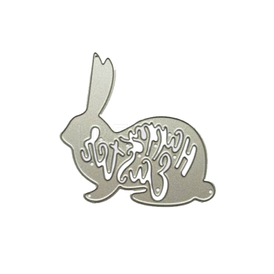 Easter Bunny Carbon Steel Cutting Dies Stencils DIY-M011-18-1