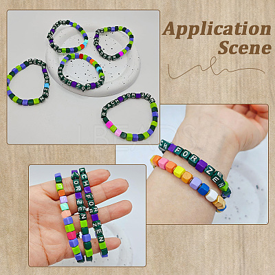 Spray Painted Wooden Beads WOOD-PA0001-53A-1