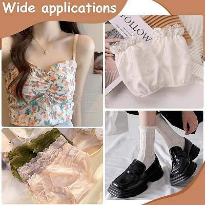 20 Yards Nylon Lace Ribbon OCOR-GF0005-87A-01-1