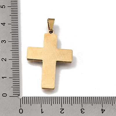 201 Stainless Steel Enamel Pendants SA-CBA5D64-02G-1