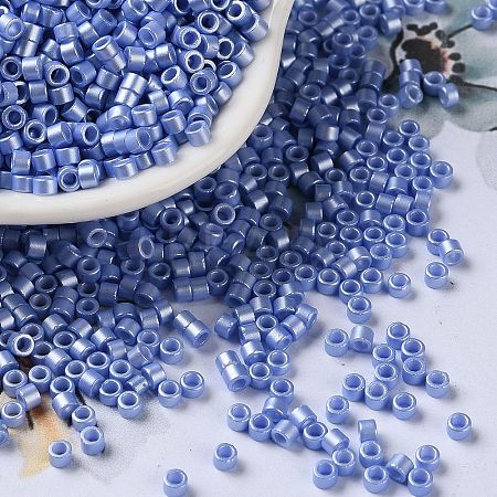Baking Paint Glass Seed Beads SEED-S042-15A-12-1