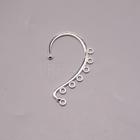 Alloy Ear Cuff Findings FIND-WH0092-52S-1