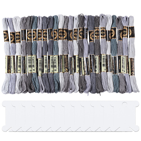 6-Ply Polyester Embroidery Floss OCOR-CY0002-03A-06-1