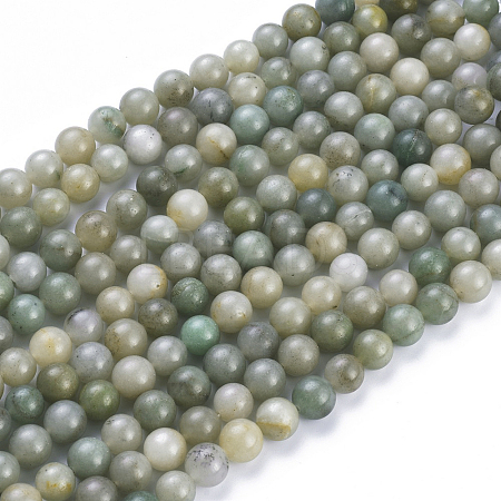Natural Myanmar Jade/Burmese Jade Beads Strands X-G-K300-H03-A-1