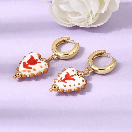 Brass Hoop Dangle Earrings KK-CBA8324-26G-01-1