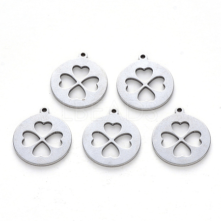 Non-Tarnish 201 Stainless Steel Pendants X-STAS-N092-12-1