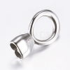 Non-Tarnish 316 Surgical Stainless Steel Hook Clasps STAS-K157-13P-1