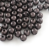 Spray Painted Acrylic Beads MACR-Q154-10mm-N05-1