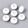 Independence Day Opaque Acrylic European Beads OACR-E033-19M1-4