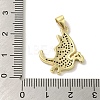 Brass Micro Pave Cubic Zirconia Pendants KK-Z042-18G-02-3