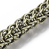 Men's Alloy Wheat Chain Bracelets X-BJEW-T014-09AB-3