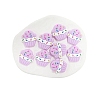 Cup Cake Food Grade Eco-Friendly Silicone Beads PW-WG77442-11-1