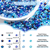  1025Pcs 15 Style Electroplate Transparent Glass Beads Sets EGLA-NB0001-27-4
